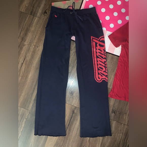 VS PINK HTF Discontinued NFL Line New England Patriots Set. Size XS/M. - Picture 3 of 13